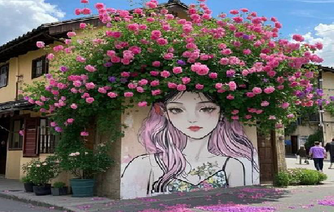 福鼎怎么设计网红打卡墙绘