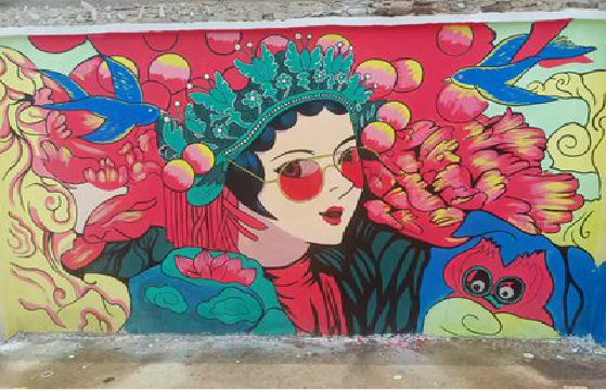 福鼎墙体彩绘-网红墙