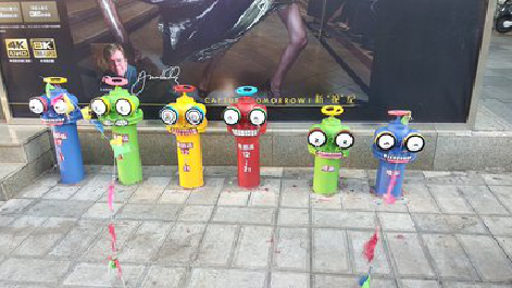 福鼎商业区彩绘