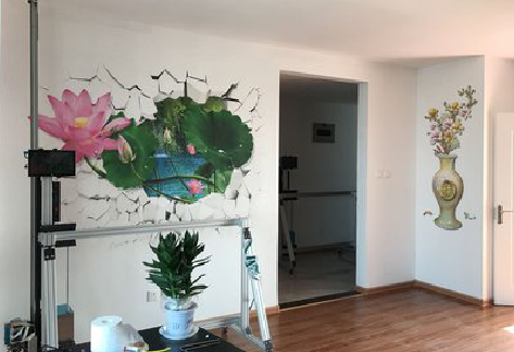 福鼎墙体彩绘相比墙纸的优势。