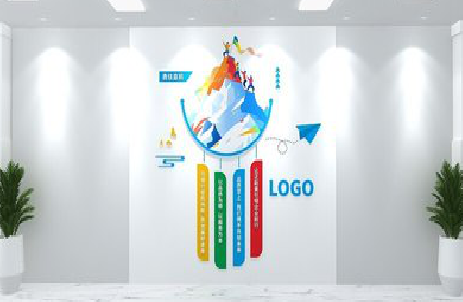 福鼎公司企业形象墙的工艺材料有哪些？