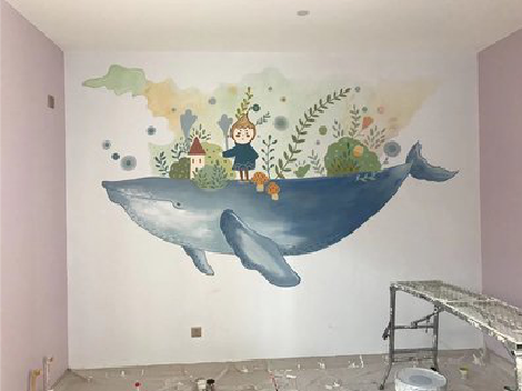 福鼎手绘墙的特点及优势。